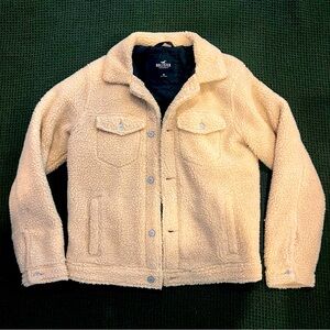 Hollister | Sherpa lined coat | Mens size M